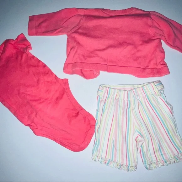 # 4 LOT Baby  girl clothes MIX  Bundle Of 11 Vary Brands Please See Pictures - Picture 7 of 13